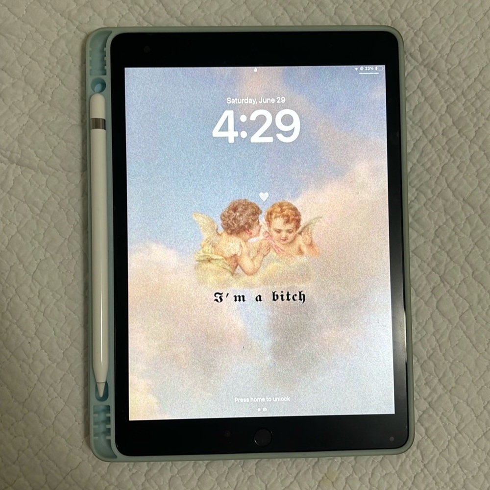 Apple IPad 9th generation and original Apple Pencil